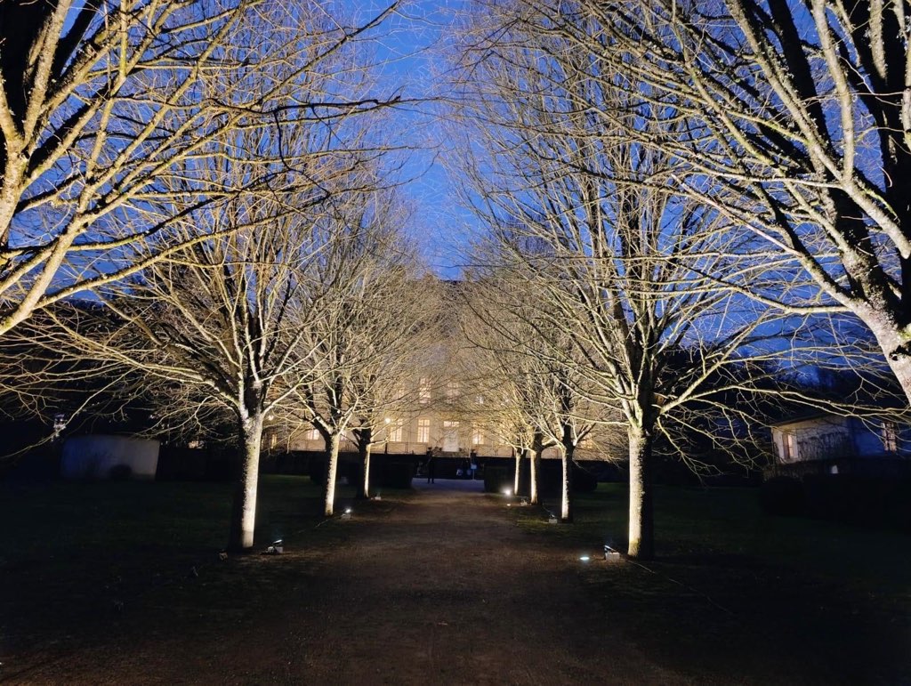 Illumination de château